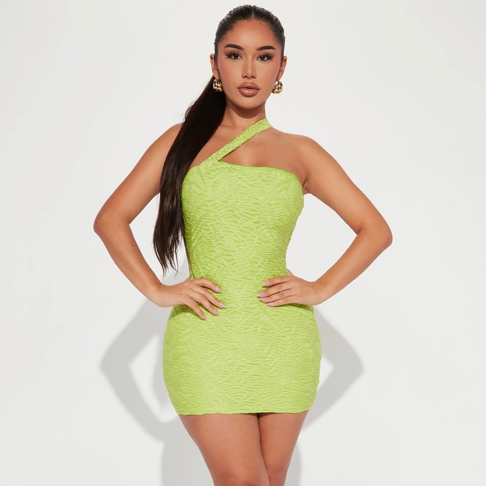 Elisa Textured Mini Dress